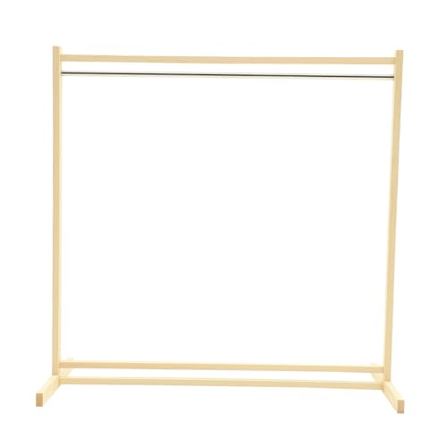 Abaodam 1satz Doll Garment Rack Aus Holz Kleiderständer Für Puppenkleidung Praktische Aufbewahrungslösung Für Perfektes Zu Geburtstagen Und Feiertagen von Abaodam