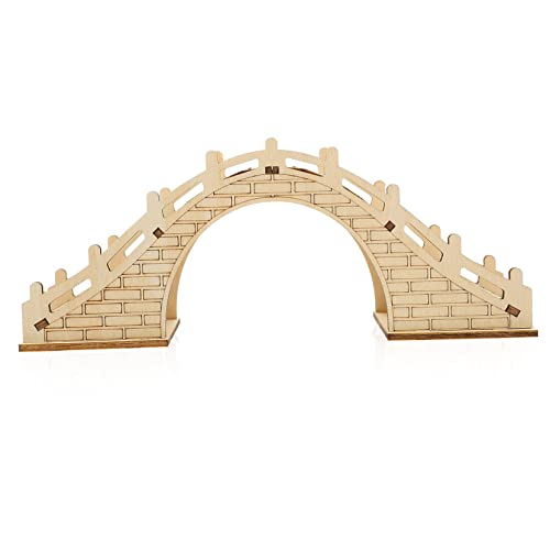 Abaodam 1Satz Handgefertigte Bogenbrücke für DIY Holzspielzeug Kreativität und Fähigkeiten Lernspielzeug für Eltern Junge Mädchen Aktivitäten Abaodam 1Satz Handgefertigte Bogenbrücke für DIY Holzspielzeug Kreativität und Fähigkeiten Lernspielzeug für Eltern Junge Mädchen Aktivitäten von Abaodam