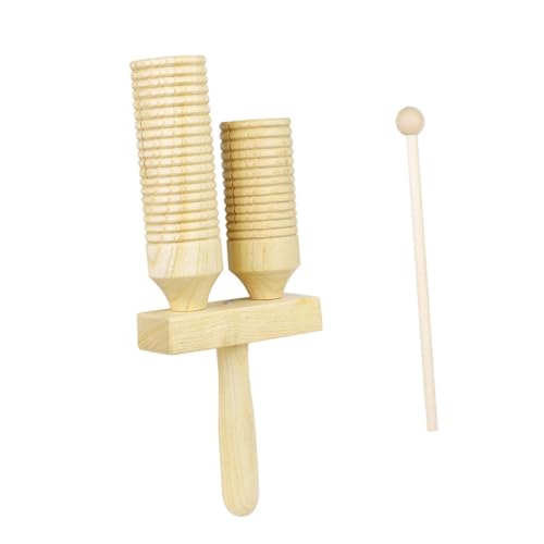 Abaodam 1Satz Hölzerne Musik Rhythmus Spielzeuge für Percussion Instrumente für Frühe Musikalische Bildung Einfache Handhabung Leicht Tragbar für Kleinkinder Abaodam 1Satz Hölzerne Musik Rhythmus Spielzeuge für Percussion Instrumente für Frühe Musikalische Bildung Einfache Handhabung Leicht Tragbar für Kleinkinder von Abaodam
