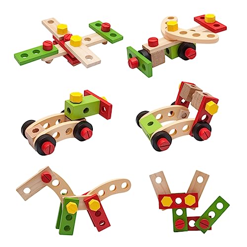 Abaodam 1Satz Hölzernes Reparaturkit für Teiliges Pädagogisches Werkzeugset DIY Spielzeugkoffer mit Vielfältigen Werkzeugen für Jungen und Jahren Fördert Abaodam 1Satz Hölzernes Reparaturkit für Teiliges Pädagogisches Werkzeugset DIY Spielzeugkoffer mit Vielfältigen Werkzeugen für Jungen und Jahren Fördert von Abaodam