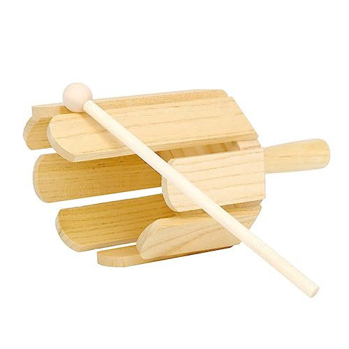 Abaodam 1Satz Holz Rhythmusinstrumente für Percussion für Musikunterricht Einfach zu Bedienen für Musikalische Früherziehung und von Abaodam