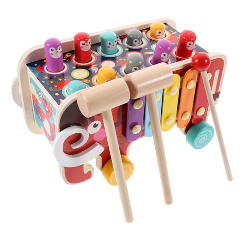 Abaodam 1Satz Holzspielzeug für Kleinkinder Motorikspielzeug für Fähigkeitenentwicklung Interaktives Hammer für Jahren Fördert Konzentration und Reaktion Sicheres Design Abaodam 1Satz Holzspielzeug für Kleinkinder Motorikspielzeug für Fähigkeitenentwicklung Interaktives Hammer für Jahren Fördert Konzentration und Reaktion Sicheres Design von Abaodam