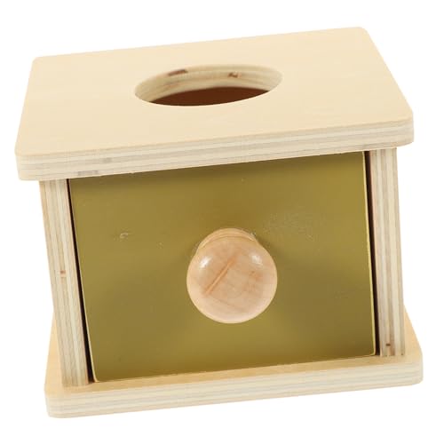 Abaodam 1Satz Holzspielzeug für Objektpermanenzbox mit Geometrische Formen für Fördert und Eltern Interaktion Ab Jahr Abaodam 1Satz Holzspielzeug für Objektpermanenzbox mit Geometrische Formen für Fördert und Eltern Interaktion Ab Jahr von Abaodam