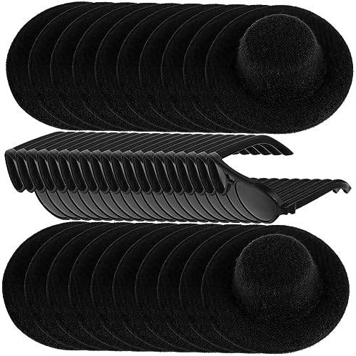 Abaodam 1satz Mini-hüten Für Puppen Schwarz Formal Mit Sonnenbrillen Teiliges Für Kreatives Spielen Und -projekte Für Puppenzubehör Und Festliche Dekoration von Abaodam