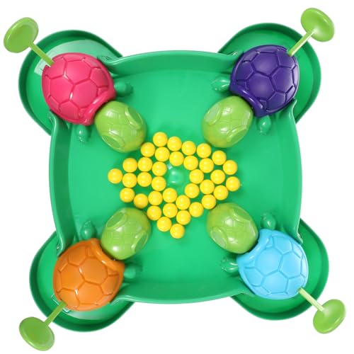 Abaodam 1Satz Interaktives Schildkröten Brettspiel mit Bohnen Fördert Intelligenz und Geschicklichkeit Geeignet für Kleinkinder Ab Jahren Abaodam 1Satz Interaktives Schildkröten Brettspiel mit Bohnen Fördert Intelligenz und Geschicklichkeit Geeignet für Kleinkinder Ab Jahren von Abaodam