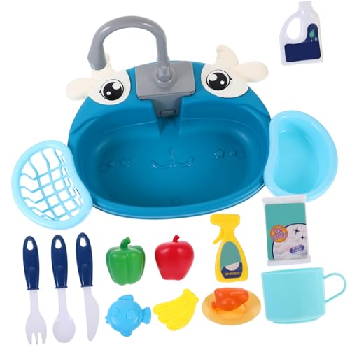 Abaodam 1Satz Küchenspüle Rollenspiel für Kleinkinder mit Fließendem Wasser Automatisches Wasserzirkulationssystem Robustes Kunststoffmaterial Fördert Kognitive und Soziale Fähigkeiten Abaodam 1Satz Küchenspüle Rollenspiel für Kleinkinder mit Fließendem Wasser Automatisches Wasserzirkulationssystem Robustes Kunststoffmaterial Fördert Kognitive und Soziale Fähigkeiten von Abaodam