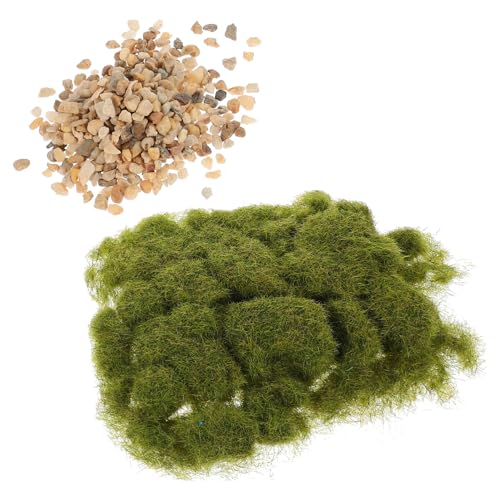 Abaodam 1Satz Künstliches Gras und Kies DIY Grasmaterial für Terrarien und Topfpflanzen Gras und Kies Dekorative für Miniaturgärten Abaodam 1Satz Künstliches Gras und Kies DIY Grasmaterial für Terrarien und Topfpflanzen Gras und Kies Dekorative für Miniaturgärten von Abaodam