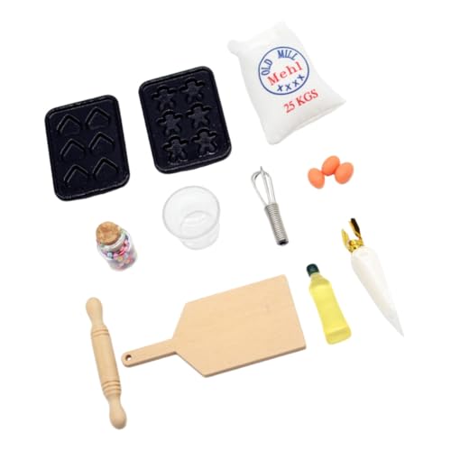 Abaodam 1Satz Maßstab Küchen Dekorationsmodelle Realistisches Mini Backwerkzeug für Kreative Inneneinrichtung Accessoires für Sammler von Abaodam