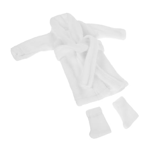 Abaodam 1Satz Mini Bademantel Set Für Puppen Exquisite Mini Puppen Mit Vielseitiges Puppen Zubehör Für Festliche Note Für Puppen Farblich Abgestimmt von Abaodam