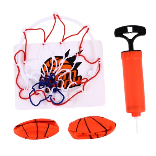 Abaodam 1Satz Mini Basketballkorb für Teiliges mit Mini Basketballbrett Pumpe und Bällen Indoor für Aktives und Basketballtraining zu Hause als Abaodam 1Satz Mini Basketballkorb für Teiliges mit Mini Basketballbrett Pumpe und Bällen Indoor für Aktives und Basketballtraining zu Hause als von Abaodam