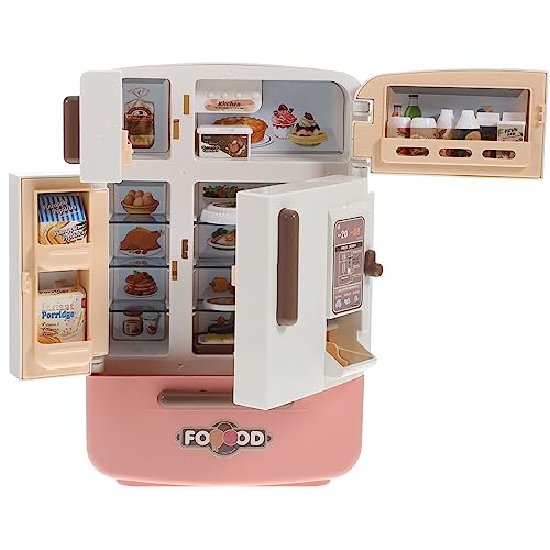 Abaodam 1Satz Mini Kühlschrank Set Mini Lebensmittel für Puppenhaus Realistisches Kühlschrank Modell für Kreatives Abaodam 1Satz Mini Kühlschrank Set Mini Lebensmittel für Puppenhaus Realistisches Kühlschrank Modell für Kreatives von Abaodam