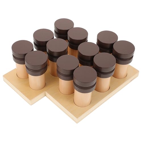 Abaodam 1Satz Montessori Riechspielzeug für Kleinkinder Geruchstrainingsspielzeug zur Sinnesförderung Lernspielzeug für Zuhause Vorschulunterricht Fördert Abaodam 1Satz Montessori Riechspielzeug für Kleinkinder Geruchstrainingsspielzeug zur Sinnesförderung Lernspielzeug für Zuhause Vorschulunterricht Fördert von Abaodam