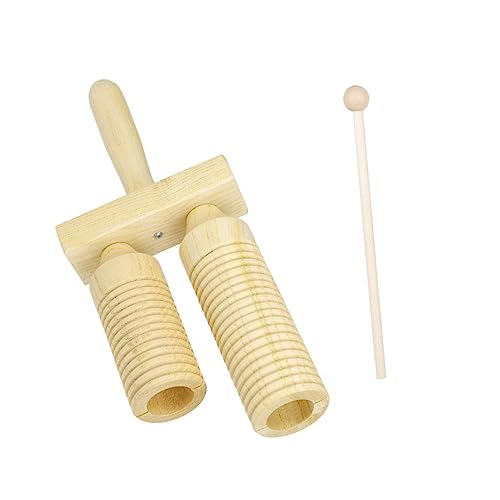 Abaodam 1Satz Musikalisches Holz Percussion Instrument für Hochwertige Schlaginstrumente aus Natürlichem Holz zur Musikalischen Früherziehung Kreativität von Abaodam