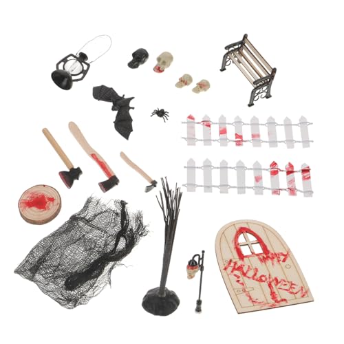 Abaodam 1satz Halloween Miniaturen Teiliges Dekorationsset Für Puppenhäuser Kreative Halloween Deko Für Miniaturgärten Und Festlichkeiten Geschenkidee Für Freunde Und Familie Abaodam 1satz Halloween Miniaturen Teiliges Dekorationsset Für Puppenhäuser Kreative Halloween Deko Für Miniaturgärten Und Festlichkeiten Geschenkidee Für Freunde Und Familie von Abaodam