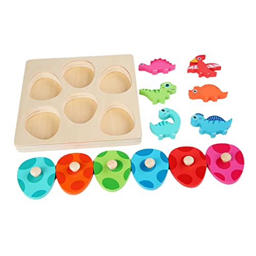 Abaodam 1Satz Puzzle Dinosaurier Jigsaw für Pädagogisches Lernspielzeug für Jungen und Mädchen Ab Jahr Kreatives Eltern Junge Mädchen Beziehung von Abaodam