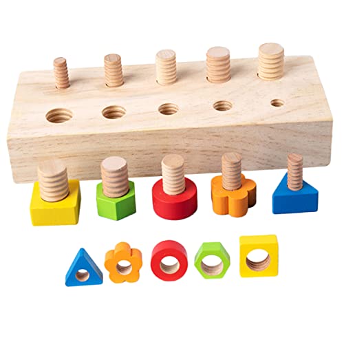 Abaodam 1Satz Puzzle Erkennungsform Sortierer Aus Fördert Farben Und Formen Für Kreative Und Motorische Fähigkeiten Für Jahre Alt Abaodam 1Satz Puzzle Erkennungsform Sortierer Aus Fördert Farben Und Formen Für Kreative Und Motorische Fähigkeiten Für Jahre Alt von Abaodam