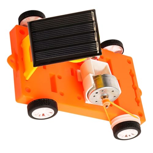 Abaodam 1Satz Solarauto DIY Modellbau für Interaktive Experimente für Wissenschaftsprojekte für Robuste Konstruktion und Einfach zu Bedienen von Abaodam