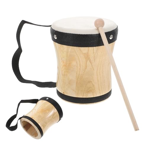 Abaodam 1Satz Trommel für Handgefertigtes Percussion Langlebiges Musikspielzeug aus Hochwertigem Material mit Drumstick Zubehör für Kleinkinder und Junge Fördert Abaodam 1Satz Trommel für Handgefertigtes Percussion Langlebiges Musikspielzeug aus Hochwertigem Material mit Drumstick Zubehör für Kleinkinder und Junge Fördert von Abaodam