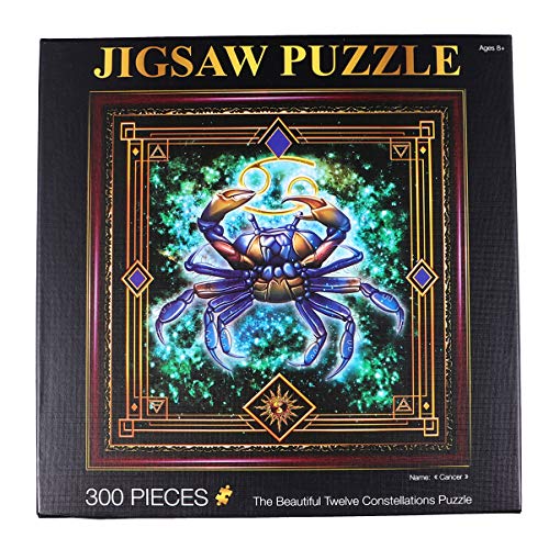 Abaodam 1Set 300 Stücke Fische Jigsaw Puzzle Sternzeichen Jigsaw Sternzeichen Jigsaw Puzzle Sternzeichen Jigsaw von Abaodam