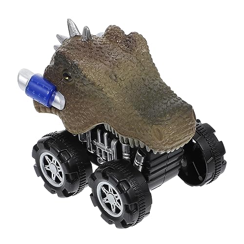Abaodam Dinosaurier-Auto Spielzeug Tier-Stil Rückziehauto Für Kinder Glatte Kanten Für Die Eltern-Kind-interaktion von Abaodam
