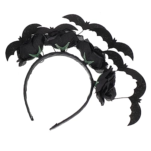 Abaodam 1Stk Fledermauskopfschnalle Halloween-Kostüme für Frauen Piratenbandana Ameise Kostüm haarreif halloween haarreifen halloween Halloween-Kopfschmuck Halloween-Haarspange Vlies Black Abaodam 1Stk Fledermauskopfschnalle Halloween-Kostüme für Frauen Piratenbandana Ameise Kostüm haarreif halloween haarreifen halloween Halloween-Kopfschmuck Halloween-Haarspange Vlies Black von Abaodam