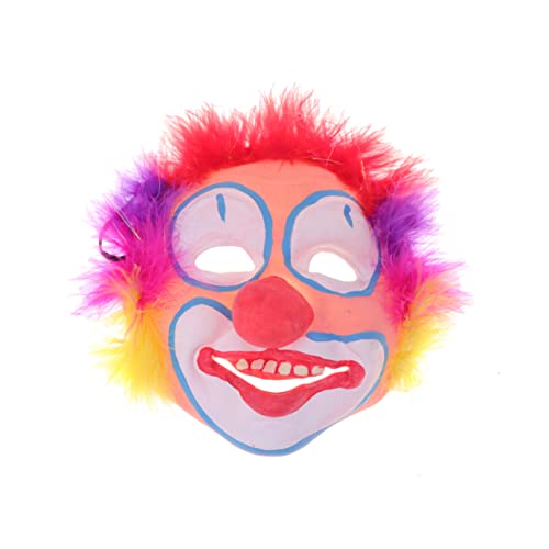 Abaodam 1Stk Kostüm Maske halloween kostüm halloween costume gruseliger Clown Halloween-Gesicht Maskerade-Maske Halloween-Maske lustige clownmaske Grimasse Requisiten Kleidung Kind von Abaodam