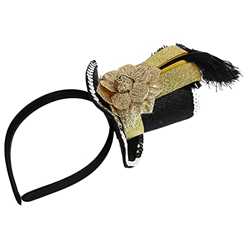 Abaodam 1Stk Hut Stirnband haarschmuck kindermütze haarbänder feste hairbands Kappen Party-Kopfschmuck Haarzubehör für Abschlussball Party Haarband Haare für kleine Federn Abaodam 1Stk Hut Stirnband haarschmuck kindermütze haarbänder feste hairbands Kappen Party-Kopfschmuck Haarzubehör für Abschlussball Party Haarband Haare für kleine Federn von Abaodam