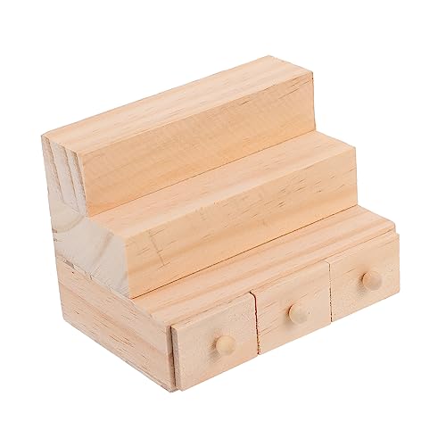 Abaodam Puppenhaus- – Miniatur-vitrine Mit Holzhandwerk Für Spielhausspielzeug Abaodam Puppenhaus- – Miniatur-vitrine Mit Holzhandwerk Für Spielhausspielzeug von Abaodam
