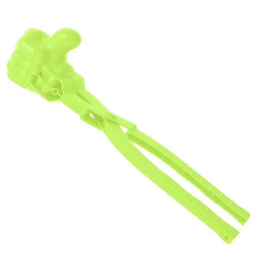 Abaodam 1Stk Schneeball-Clip Schneeballschaufel Schneeclip Schneeschaufel-Clip schneeballschlacht schneeballmaschinen Winterspielzeug im Freien Winterschnee-Clip Plastik Green Abaodam 1Stk Schneeball-Clip Schneeballschaufel Schneeclip Schneeschaufel-Clip schneeballschlacht schneeballmaschinen Winterspielzeug im Freien Winterschnee-Clip Plastik Green von Abaodam
