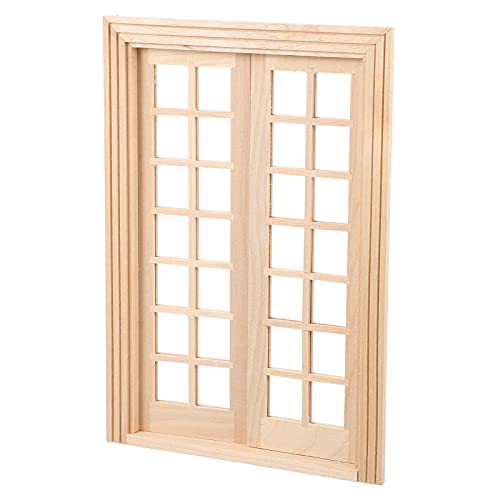 Abaodam Miniatur-hausmöbel Im Maßstab 112 – Mini-türen Aus Holz Leicht Zu Bewegen Und Zu Reinigen Perfektes Für Kinder von Abaodam