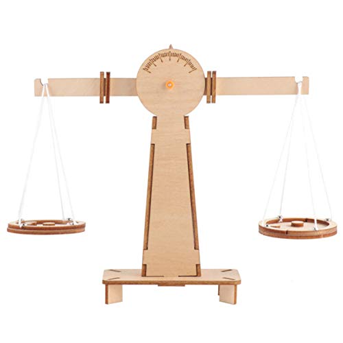Abaodam 1Stück DIY Holz Balkenwaage Pädagogisches Gleichgewichtsspiel für Lernspielzeug Geschicklichkeit und Balance für Jungen und Mädchen von Abaodam