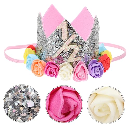 Abaodam 1Stück Glitzernde Geburtstagskrone für Silberner Partyhut mit Funkelndem Design für Geburtstagsfeiern und Themenpartys Hochwertiges Partyzubehör für Unvergessliche Abaodam 1Stück Glitzernde Geburtstagskrone für Silberner Partyhut mit Funkelndem Design für Geburtstagsfeiern und Themenpartys Hochwertiges Partyzubehör für Unvergessliche von Abaodam