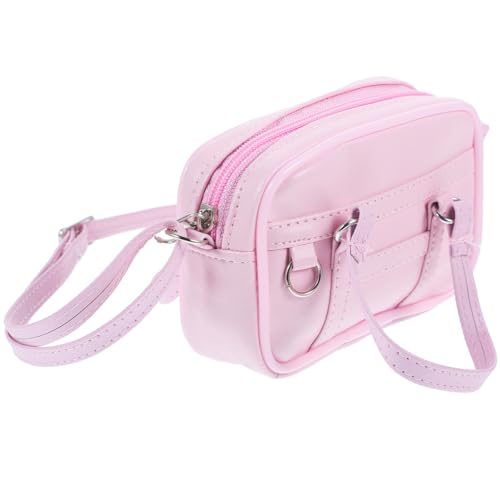 Abaodam 1Stück Mini Handtasche für Puppen Dekorative Umhängetasche Rosa Kompatibel mit Puppen Puppenzubehör für Kreatives und Mini Hausdekoration Abaodam 1Stück Mini Handtasche für Puppen Dekorative Umhängetasche Rosa Kompatibel mit Puppen Puppenzubehör für Kreatives und Mini Hausdekoration von Abaodam