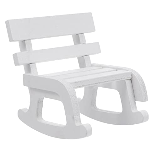 Abaodam 1Stück Schaukelstuhl Figur für Puppenhaus Retro Schaukelstuhl Dekoration Mikrolandschaften und Heimdekoration Elegantes Design für Kinderzimmer Abaodam 1Stück Schaukelstuhl Figur für Puppenhaus Retro Schaukelstuhl Dekoration Mikrolandschaften und Heimdekoration Elegantes Design für Kinderzimmer von Abaodam