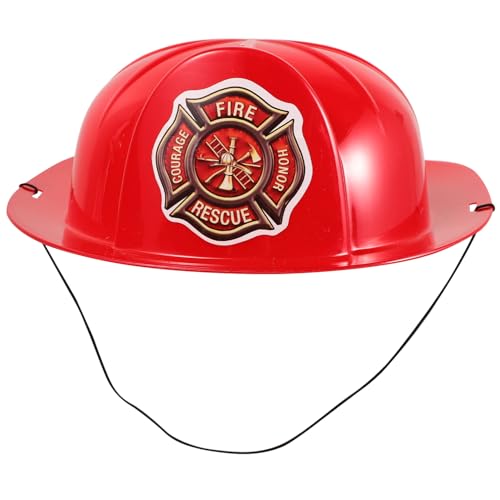 Abaodam 1Stücke Feuerwehrmann Kinderhelm aus Kunststoff für Jungen und Mädchen Kostümzubehör für Halloween Mottopartys und Bühnenaufführungen Fördert Rollenspiel und Interaktivität Abaodam 1Stücke Feuerwehrmann Kinderhelm aus Kunststoff für Jungen und Mädchen Kostümzubehör für Halloween Mottopartys und Bühnenaufführungen Fördert Rollenspiel und Interaktivität von Abaodam