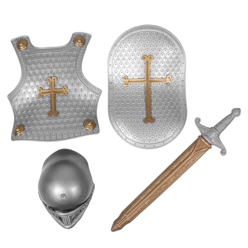 Abaodam 1satz Cosplay- Mit Schild Helm Und Für Junge Mädchen Robuste Realistische Ritterausstattung Für Rollenspiele Und Kostümpartys Geeignet Für Jungen Von Jahren Abaodam 1satz Cosplay- Mit Schild Helm Und Für Junge Mädchen Robuste Realistische Ritterausstattung Für Rollenspiele Und Kostümpartys Geeignet Für Jungen Von Jahren von Abaodam