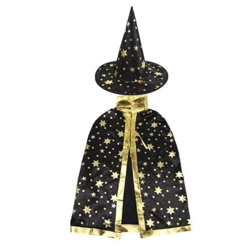 Abaodam Kapuzenumhang Halloween Jungen Und Mädchen - Sternmaterial Für Halloween-Party-Rollenspiele von Abaodam