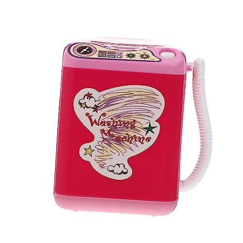Abaodam 1stk Mini-Waschmaschine Kompakte Waschmaschine Make-up Pinsel Waschmaschinenreiniger Spielzeugwaschmaschine Automatischer Make-up-pinselreiniger Kleine Waschmaschine Rosa Plastik Abaodam 1stk Mini-Waschmaschine Kompakte Waschmaschine Make-up Pinsel Waschmaschinenreiniger Spielzeugwaschmaschine Automatischer Make-up-pinselreiniger Kleine Waschmaschine Rosa Plastik von Abaodam