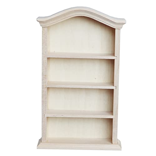 Abaodam Miniatur-bücherregal Im Maßstab 112 Modell Aus Holz Bücherregal Für Jungen Und Mädchen Regale Für Retro-Spielzeug Abaodam Miniatur-bücherregal Im Maßstab 112 Modell Aus Holz Bücherregal Für Jungen Und Mädchen Regale Für Retro-Spielzeug von Abaodam