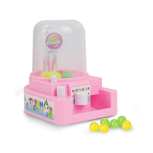 Abaodam 1Stk Spielzeug zum Greifen von Süßigkeiten Krankrallenspiel Klaue Spielmaschine Party Spielzeug für Kinder kinderspielzeug Greifer Spielzeuge Süßigkeiten-Grabber-Maschine Mini Rosa von Abaodam