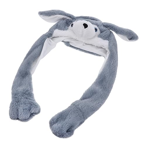 Abaodam 1stück Beweglicher Ohrenmütze Plüsch Wärmende Cosplay-kappe Für Partys Und Festivals Für Halloween Weihnachten Und Für Erwachsene Abaodam 1stück Beweglicher Ohrenmütze Plüsch Wärmende Cosplay-kappe Für Partys Und Festivals Für Halloween Weihnachten Und Für Erwachsene von Abaodam