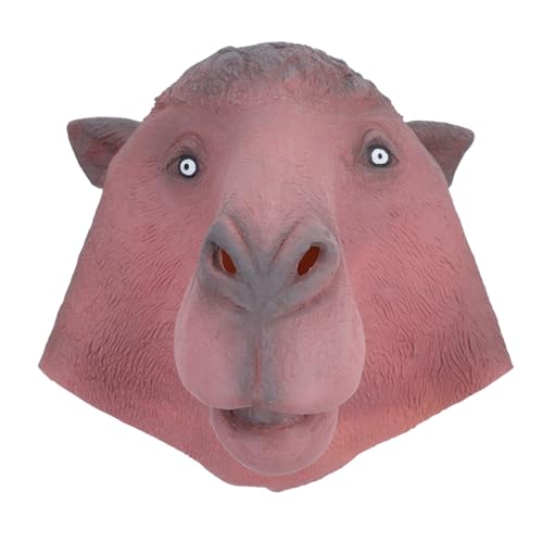 Abaodam 1stück Halloween Camel Mask Vollüberzogene Tiermaske Für Kostümparty Und Cosplay Spooky Animal Für Unvergessliche Feierlichkeiten Und Leicht Zu Tragen von Abaodam