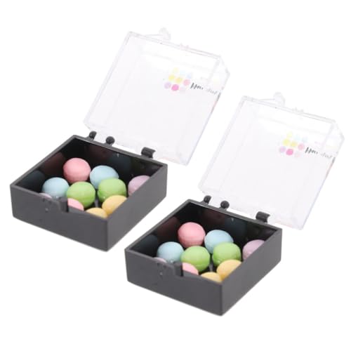 Abaodam 2 Boxen Mini Macaron Modell Kunststoff Mini Dessert Modell Das Fake Dessert Abaodam 2 Boxen Mini Macaron Modell Kunststoff Mini Dessert Modell Das Fake Dessert von Abaodam