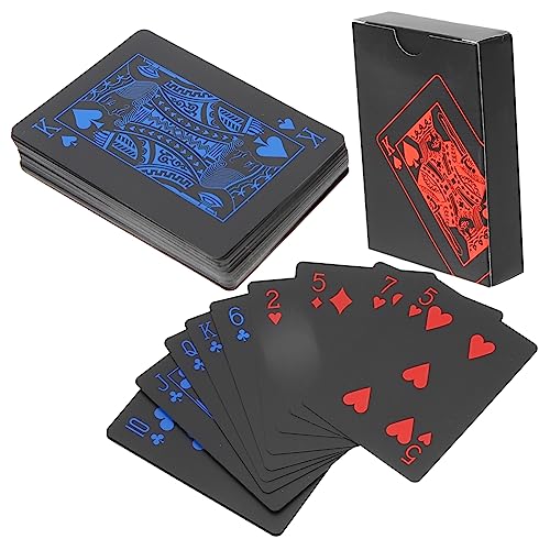 Abaodam 2 Kartons Dekorative Karten Kartenspiele Für Spiel Spielkarten Pokerspielzeug Spielkarneval Partygeschenk Zum Thema Poker Decked Accessoires Jetons Spiel Für Karten Werfen Plastik Abaodam 2 Kartons Dekorative Karten Kartenspiele Für Spiel Spielkarten Pokerspielzeug Spielkarneval Partygeschenk Zum Thema Poker Decked Accessoires Jetons Spiel Für Karten Werfen Plastik von Abaodam