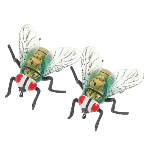 Abaodam 2 PC Plastikfliege Figur Gefälschte Fliegenwanzen Realistische Insekten -Tierspielzeugfiguren Für Halloween Garden Home Party Bevorzugt Dekoration Abaodam 2 PC Plastikfliege Figur Gefälschte Fliegenwanzen Realistische Insekten -Tierspielzeugfiguren Für Halloween Garden Home Party Bevorzugt Dekoration von Abaodam