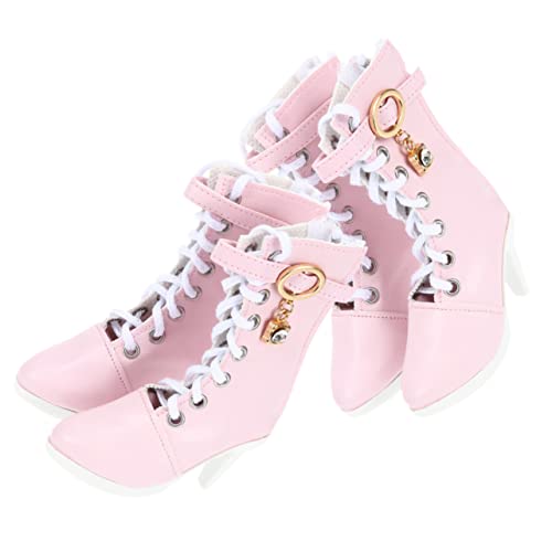 Abaodam 2 Paare Hochhackige Stiefel für Puppen Accessoires für Große Puppen zum Ankleiden und Geschenkidee Abaodam 2 Paare Hochhackige Stiefel für Puppen Accessoires für Große Puppen zum Ankleiden und Geschenkidee von Abaodam