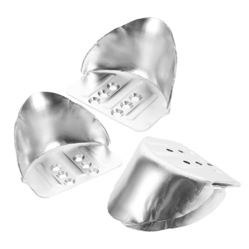 Abaodam 2 Paare Stelzenbasiszubehör Ersatzteile Für Trockenbau-stelzen Stelzenabsatzhalterung Fersenklammern Ersatzteile Für Trockenbaustelzen Aluminiumlegierung Silver von Abaodam
