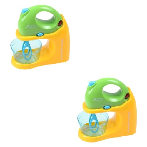 Abaodam 2 STK Küchenmixer Spielzeug Spielzeuge Kleines Mixer-Spielzeug Mini-simulationsmixer-Spielzeug Kind Toaster Elektrisch von Abaodam