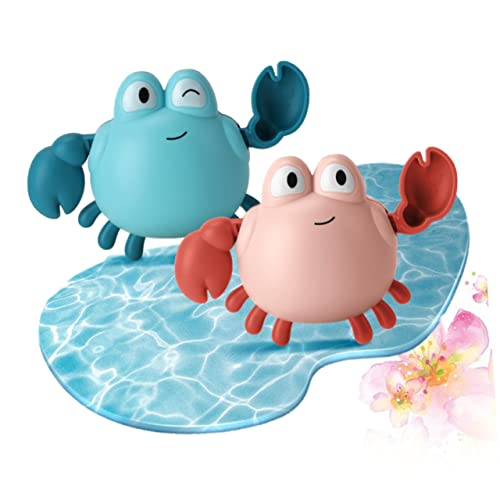 Abaodam 2 STÜCK Wind Up Badewannenspielzeug Krabbe Farbenfrohes Wasserspielzeug für Kleinkinder für Entspannende Badesessions und Spielerische Wassererlebnisse Zufällige Zufällige Farbe Abaodam 2 STÜCK Wind Up Badewannenspielzeug Krabbe Farbenfrohes Wasserspielzeug für Kleinkinder für Entspannende Badesessions und Spielerische Wassererlebnisse Zufällige Zufällige Farbe von Abaodam