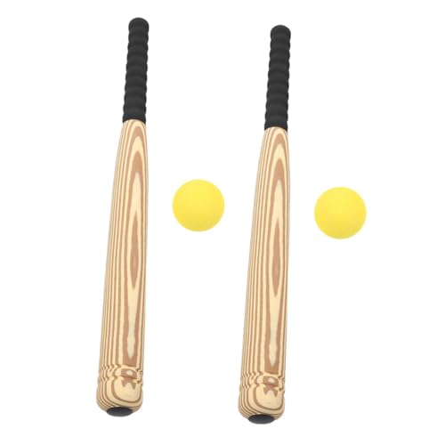 Abaodam 2 Sätze Baseballschläger Baseballs aus Schaumstoff interessantes Baseballspielzeug Outdoor- für Teenager interaktives Kinderspielzeug tragbares Kinderspielzeug Eva von Abaodam
